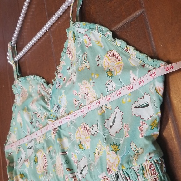 Torrid Sweatheart Ruched Babydoll Sleeveless Top In Hemlock Greet Size 4x - Picture 10 of 14